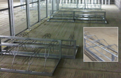 free standing cycle racks