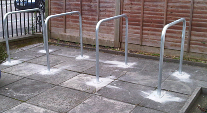 tubular cycle stands