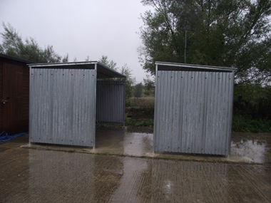 Traditional-Galvanised-Cycle-Bike-Bicycle-Shelter