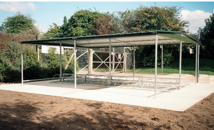 Double Sided Cycle Bike Bicycle Shelter