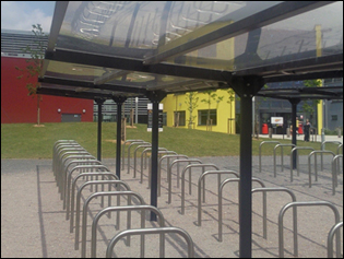Y frame Cycle Shelter