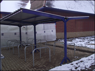 Y frame Bike Shelter