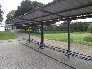 Y frame Bike Shelter